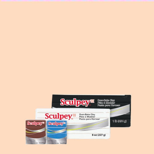 Sculpey III Clay 2 oz. Beige