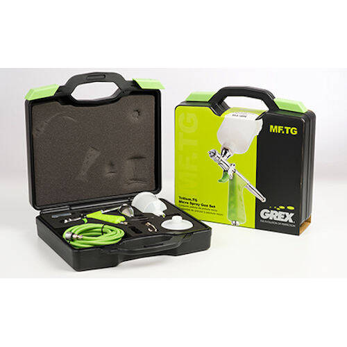 Grex Micro Spray Gun Set Trtitium.TG5, Top Gravity, 0.5mm - Delta Art