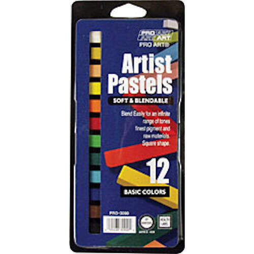 Pro Art Chalk Pastel 12 Color