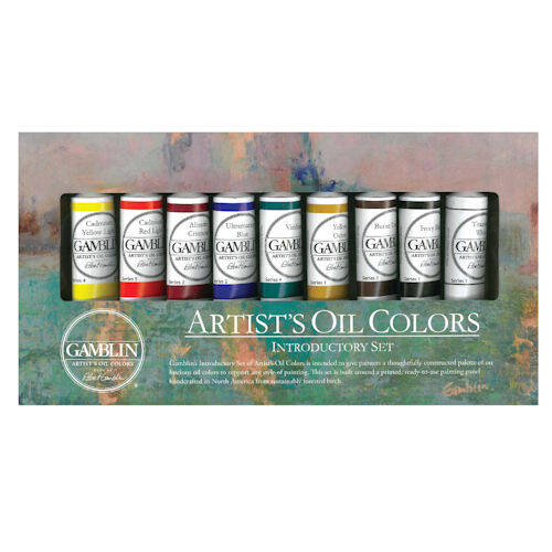 gamblin artist oil colors introductory set