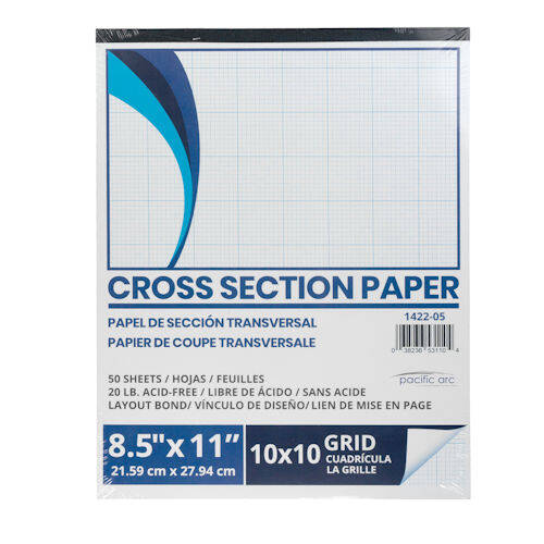 Clearprint Design Pad Grid 10x10 11x17