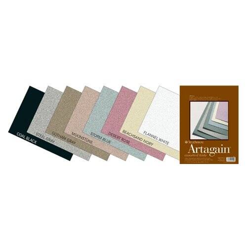 Artagain Pastel Paper 19 x 25 - Steel Gray