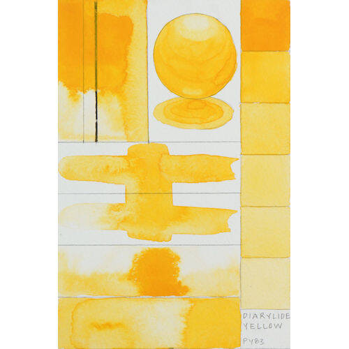 Qor Watercolors-yellow-orange #