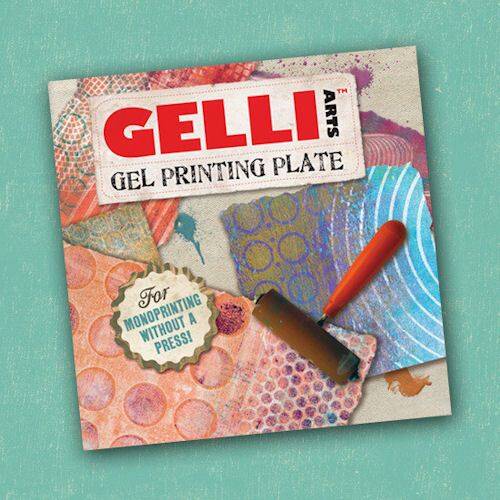 How to Gelli Print on Tissue Paper - Hop-A-Long Studio