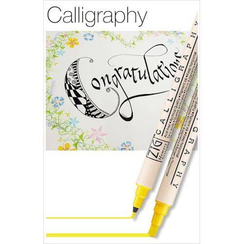 Zig Calligraphy Marker Set 8
