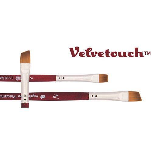 Princeton Velvetouch Filbert Brush - Size 8, Short Handle, Synthetic