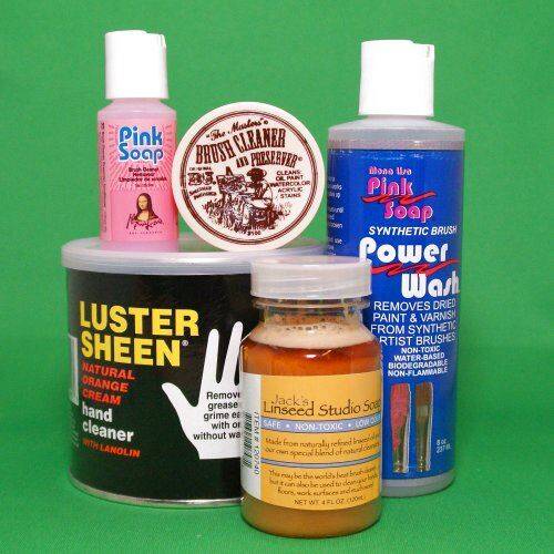 Trekell Linseed Oil Paint Brush Cleaner - Solvent Free Oil Paint Brush  Cleaner - Oil Brush Cleaner Paintbrush Cleaner - Oil Paint Cleaner & Artist  Brush Soap 4oz