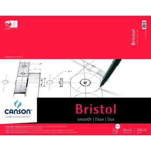 Canson XL Recycled Bristol Pad 11x14, 25 Sheets