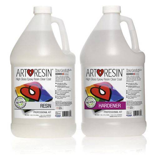 ArtResin - Epoxy Resin - Clear - Non-Toxic - 8 oz (4 oz resin + 4 oz  hardener) (237 ml)