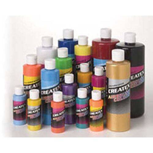 Createx Airbrush Colors Transparent & Opaque Paints 16 OZ LARGE