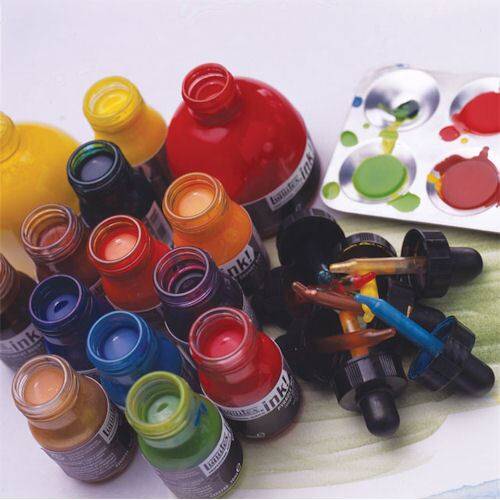 Liquitex Professional Acrylic Inks Aqua Colors Set of 6, 30ml