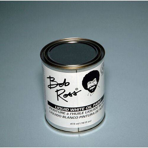 Bob Ross Liquid White Acrylic Paint - 118ml