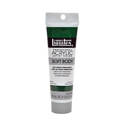 Liquitex Professional Soft Body Acrylic 2oz - Sap Green Permanent