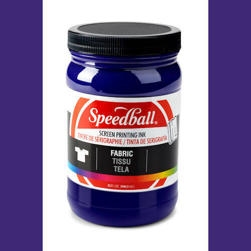 Speedball 8 oz. Fabric Screen Printing Ink Violet