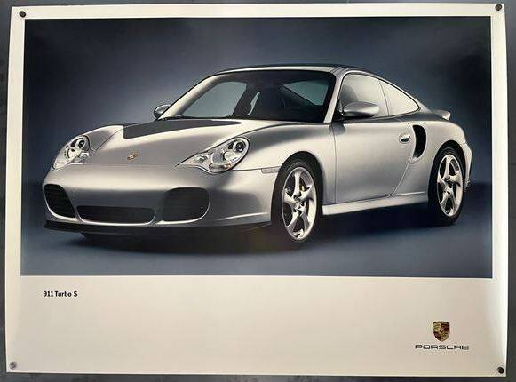 Porsche 911 Turbo S 2005 factory poster