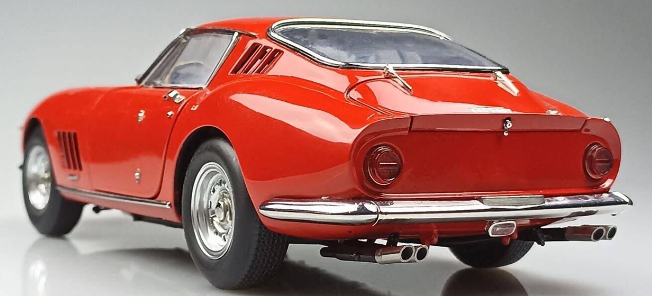 Ferrari 275 GTB/C 1966 Red CMC 1:18 Diecast