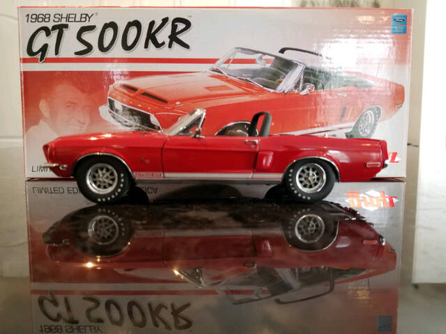 GMP 1968 Shelby GT 500KR Convertible 1:24 Scale #0741 of 1000