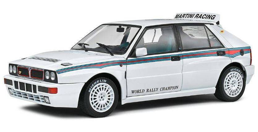 1/18 ランチア Delta Integrale MARTINI 6 ミニチュアモデル 5175-