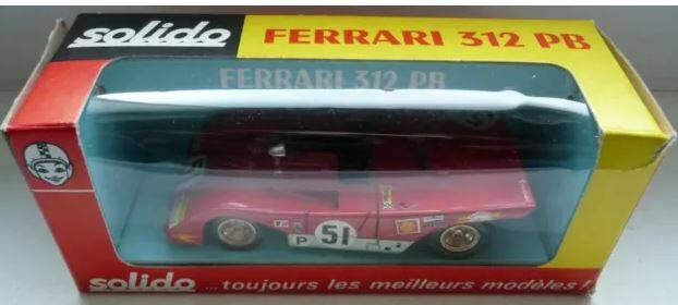 solido FERRARI 312PB ミニカー1/43 ビンテージ Ferrari（フェラーリ） 新品 現品 SoliDo 1/43 Ferrari 312PB ミニカー