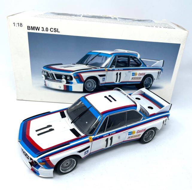 BMW 3.0 CSL 1973 #11 Amon / Stuck AUTOart 1:18 Diecast - as is