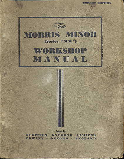 The Morris Oxford Series V Service Repair Workshop Manual popular OEM Book Used Rare ***