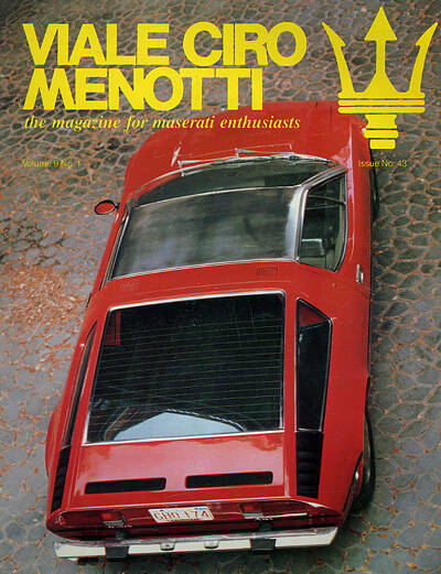 Viale Ciro Menotti Maserati Magazine 43