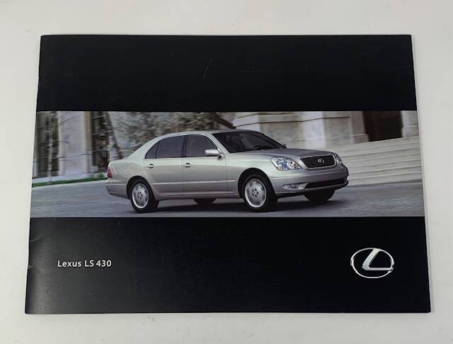 Lexus LS 430 Sales Catalog-Brochure | eAutomobilia the online