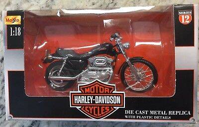 Harley Davidson 2001 XL 1200C Sportster Maisto 1:18 Diecast