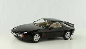 Porsche 928 S 1980 black MCG 1:18 Diecast | eAutomobilia the