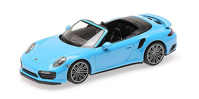 Porsche 911 Carrera 4S Cabriolet 991.2 2017 blue Minichamps 1:43