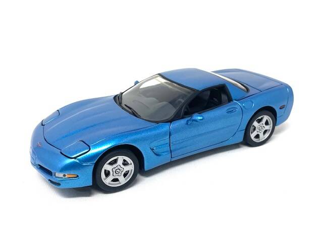 Chevrolet Corvette 1999 Hard Top Franklin Mint 1:24 Diecast