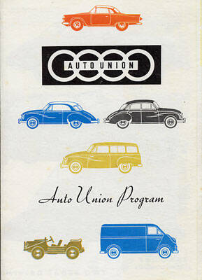 Auto Union DKW Sales Brochures and Press kits