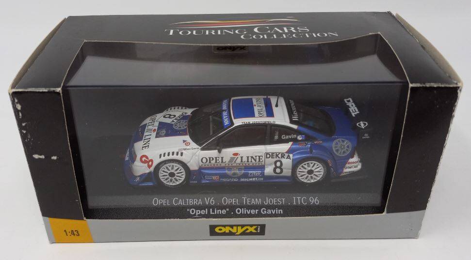 Opel Calibra 8 Joest Cliff Gavin Onyx 143 Diecast eAutomobilia