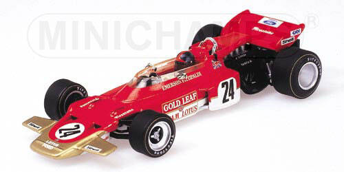 MINICHAMPS 1/43 ロータス72 1972年 E.フィティパルディ Lotus 72 1970 E.Fittipaldi - Minichamps 1:43 Diecast