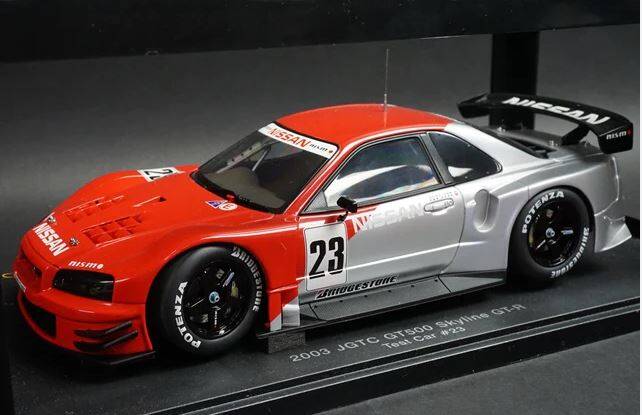 NISSAN SKYLINE GT-R (R34) JGTC GT500 2003 - AUTOart 1:18 Diecast