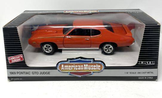 Pontiac GTO 1969 Judge Carousel Red - ERTL 1:18 Diecast