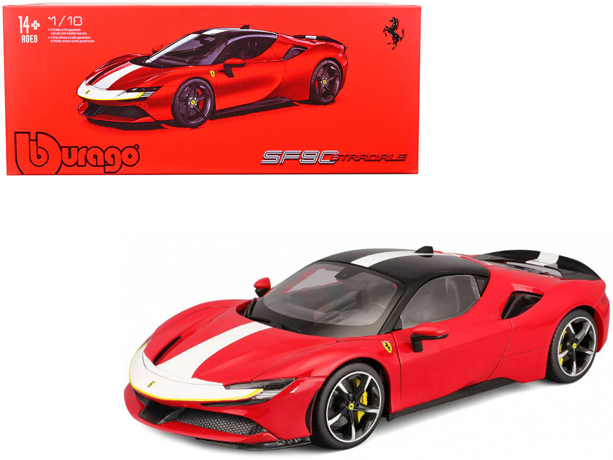 Buragoミニカー Ferrari SF90 Stradale 1/18 Bburago 1:18 R&P SF90 Stradale : Amazon.ca: Toys & Games