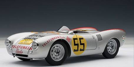 autoart 1/18 ポルシェ 550スパイダー 1954 クラス優勝 Porsche 550 Spyder 1954 Panamericana #55 - AUTOart 1:18 Diecast