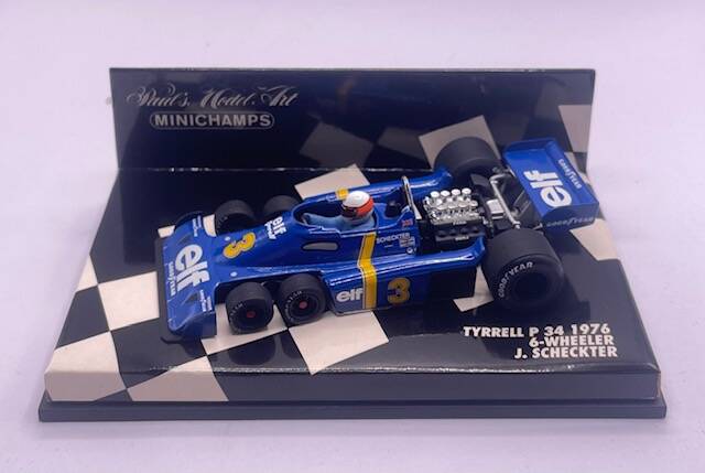 Tyrrell Ford P34 1976 J.Scheckter - Minichamps 1:43 Diecast