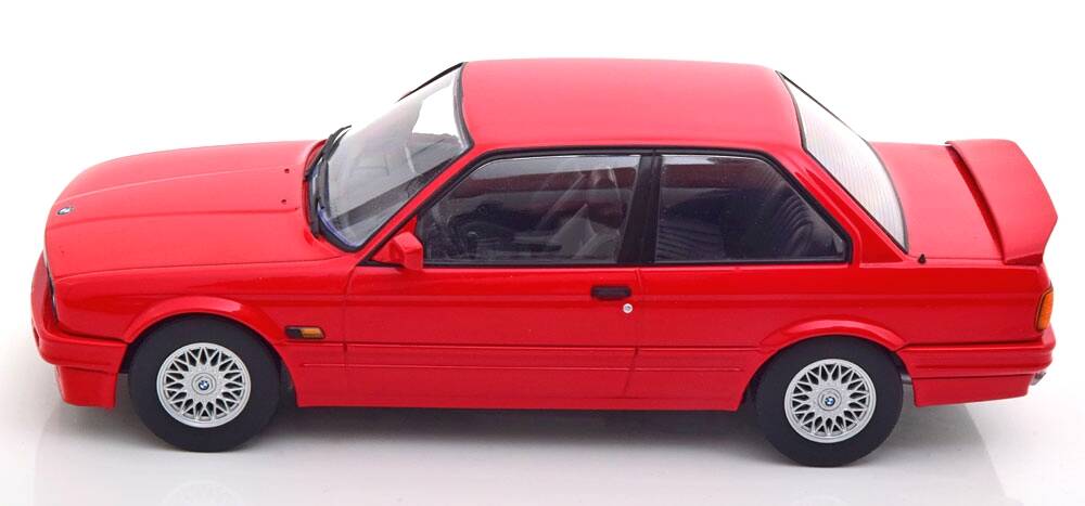 BMW 320iS E30 Italo M3 1989 red KK-Scale 1:18 resin