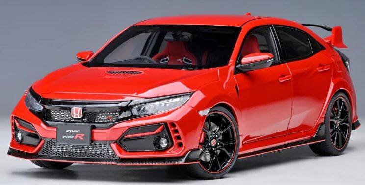 Honda Civic Type R FK8 2021 flame red AUTOart 1:18 Composite