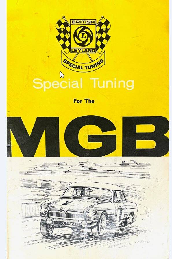 Special Tuning for the MGB eAutomobilia the online division of