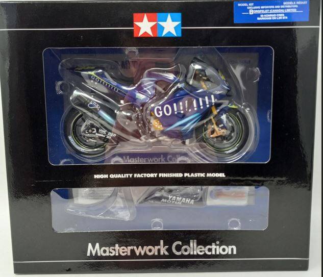 最新最全の Yamaha YZR-M1 2004 #46 Valentino Rossi Tamiya 1:12 Diecast オートバイ・バイク