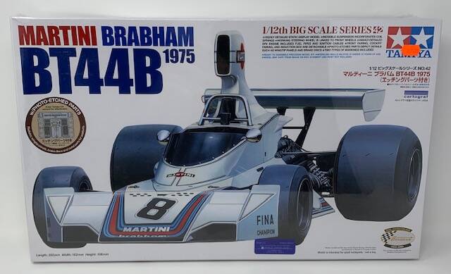 Martini Brabham BT44B 1975 Tamiya 1:12 Scale Model Kit 