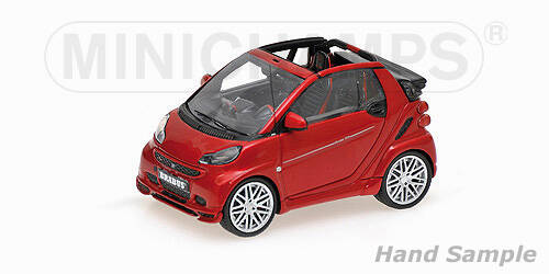 BRABUS ULTIMATE 120 (SMART CABRIOLET) - RED-Minichamps 1:43 scale Resin  Diecast