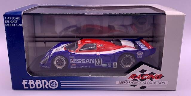 Nissan R91CP 1992 Daytona Winner white/blue - Ebbro 1:43 Diecast