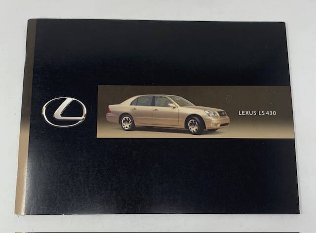 Lexus LS 430 2002 Sales Catalog-Brochure | eAutomobilia the online 