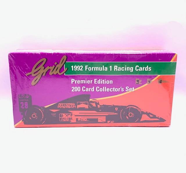 未開封】1992 Formula 1 Racing Cards-