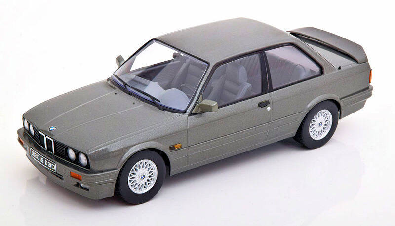 BMW 320iS E30 Italo M3 1989 grey KK-Scale 1:18 resin