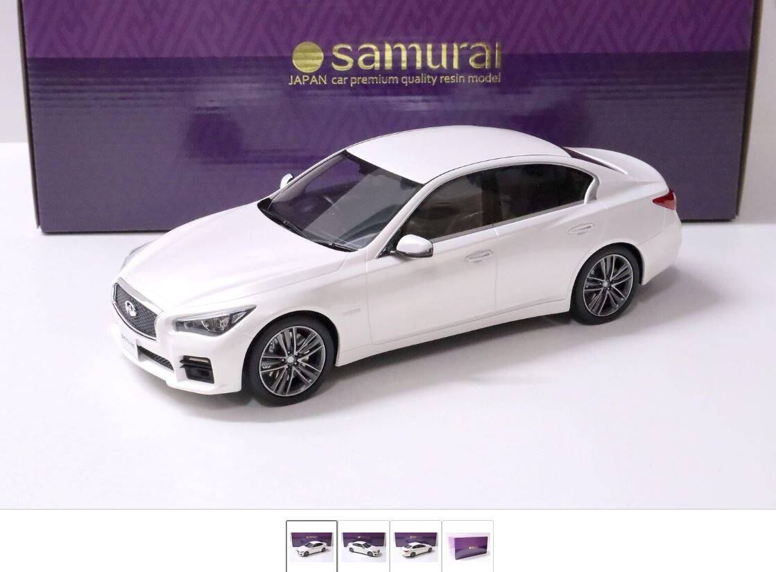 Infinity Skyline 350GT Hybrid White Metallic 2015- Kyosho Resin 1